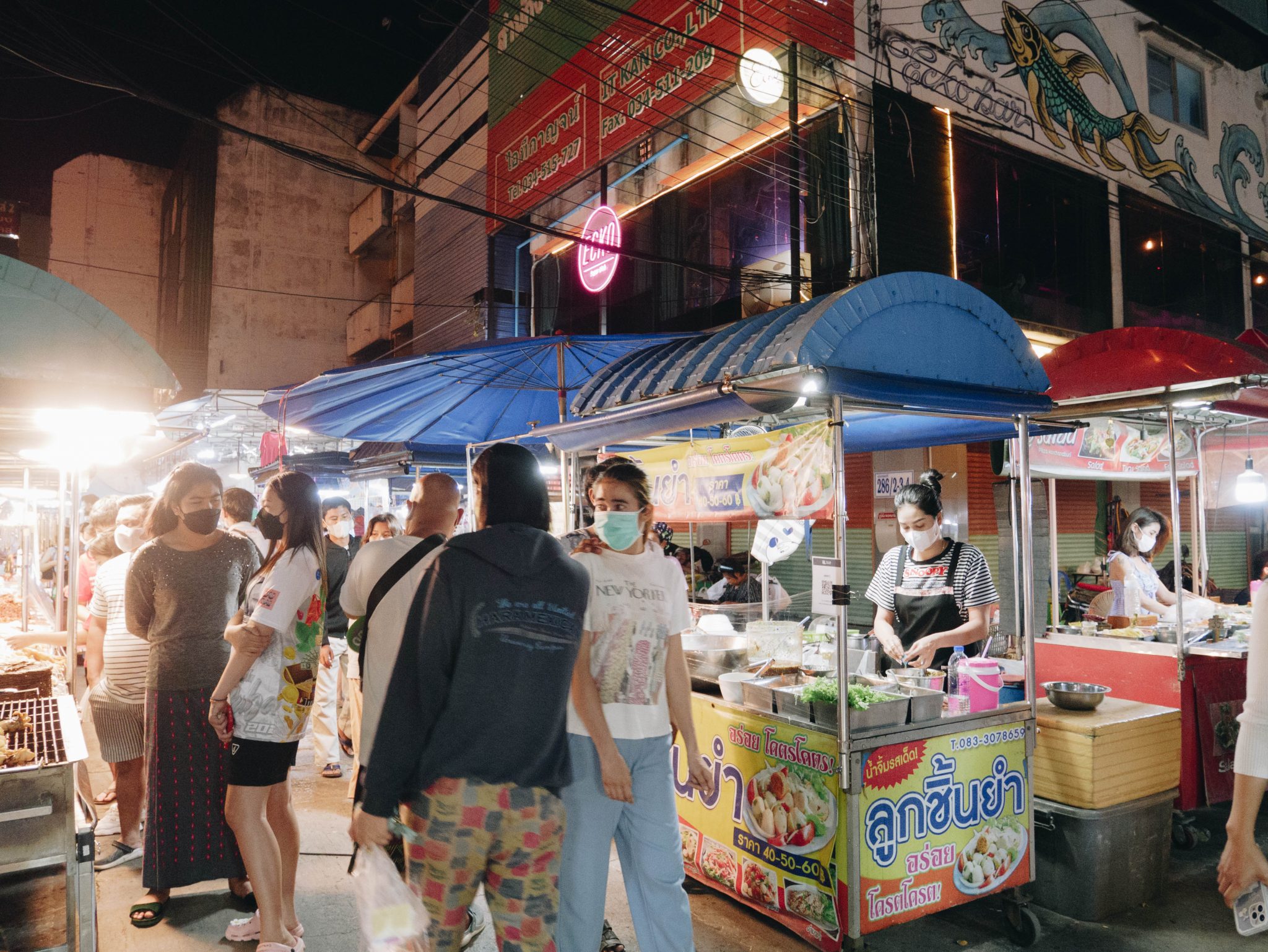 JJ Night Market Kanchanaburi