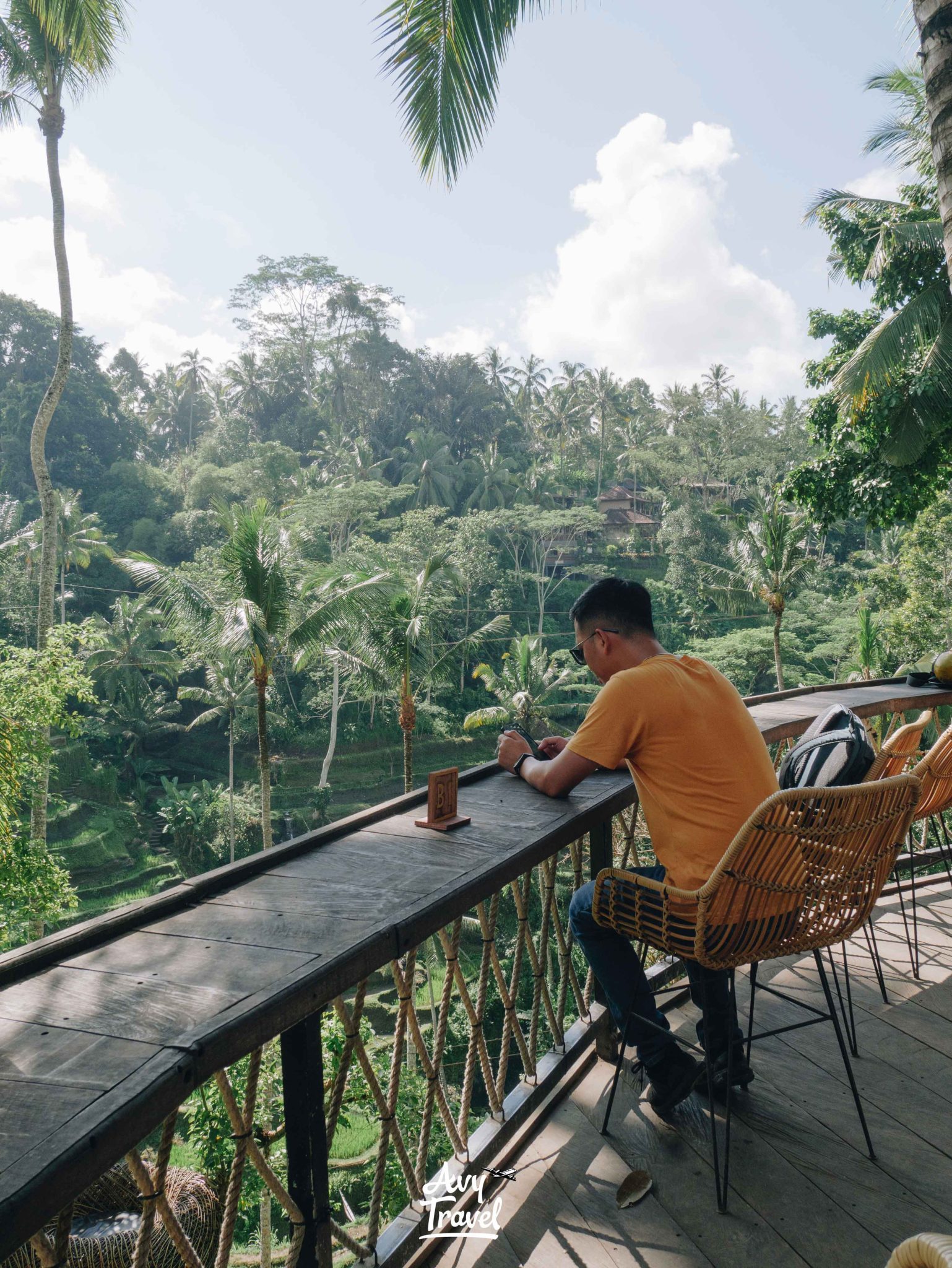 Uma Ceking Resto & Swing Rice Terrace Ubud Bali