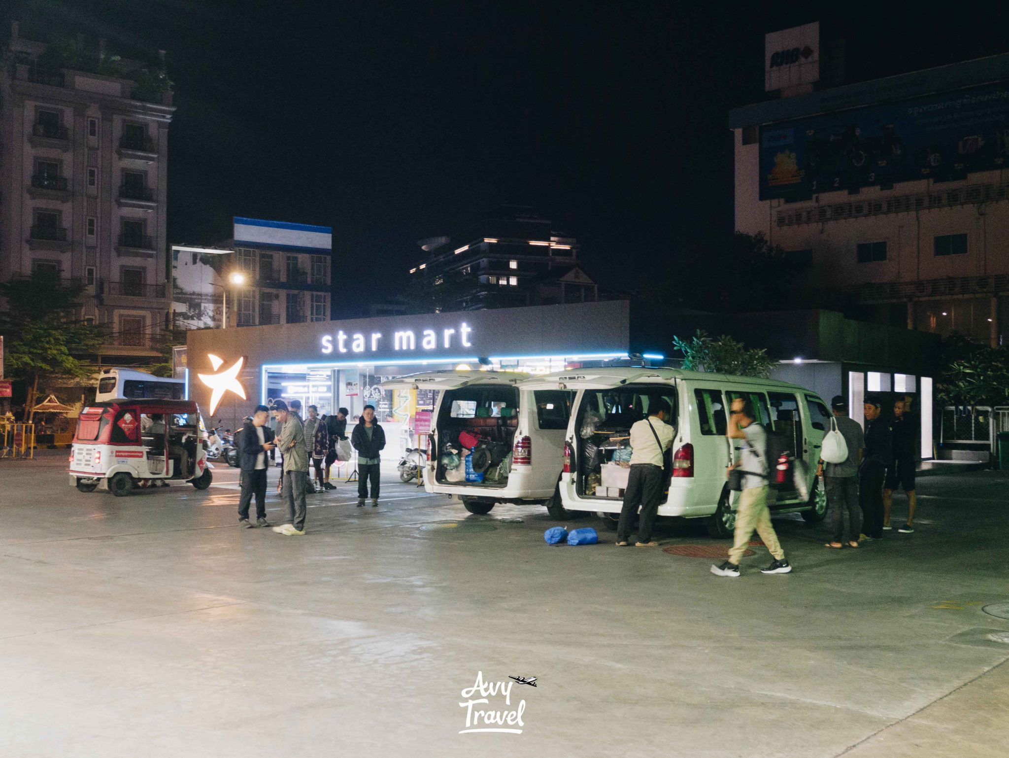 Depart from Phnom Penh at Caltex Pet Lok Sang