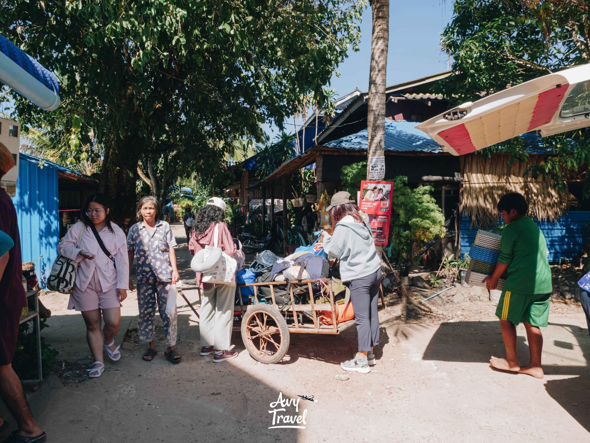 Chroy Pros Pier, Pier to Koh Kong Krao