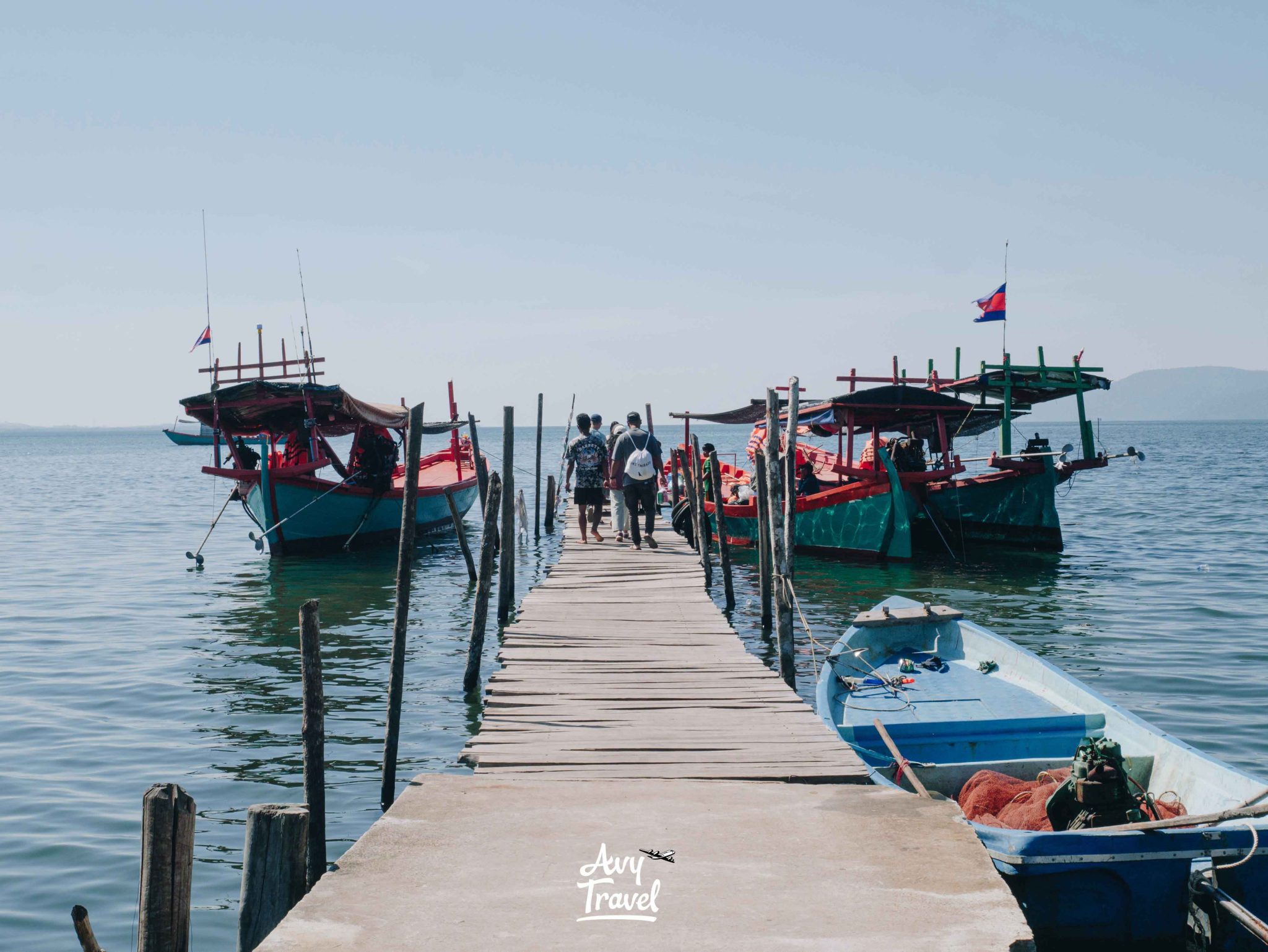 Chroy Pros Pier, Pier to Koh Kong Krao