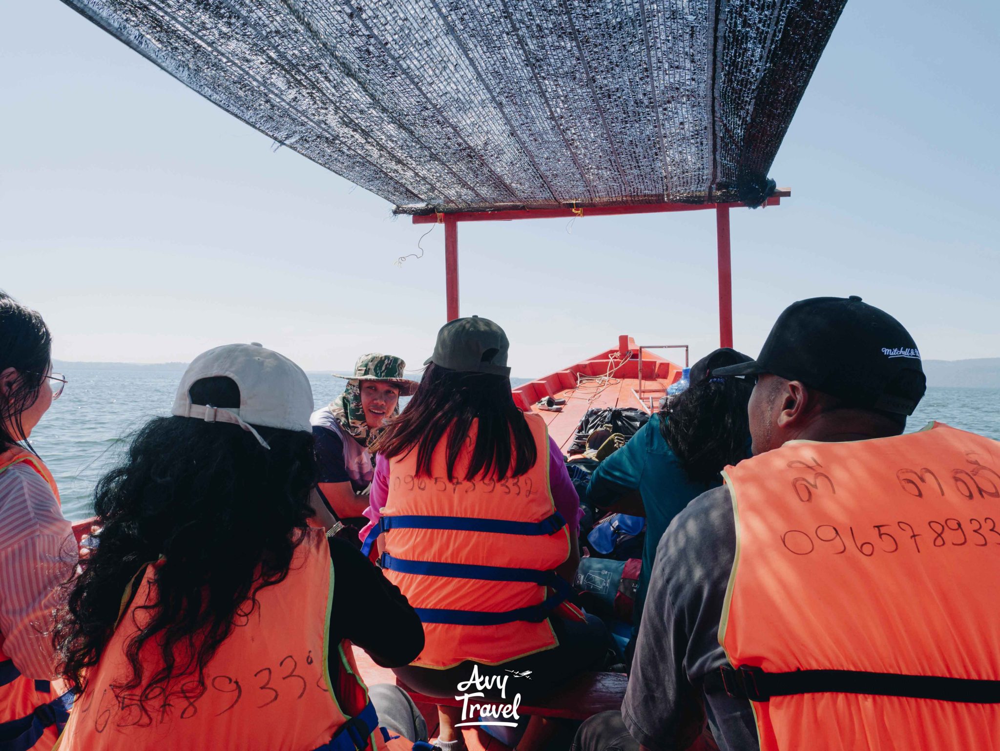 Departing from Chroy Pros Pier to Koh Kong Krao