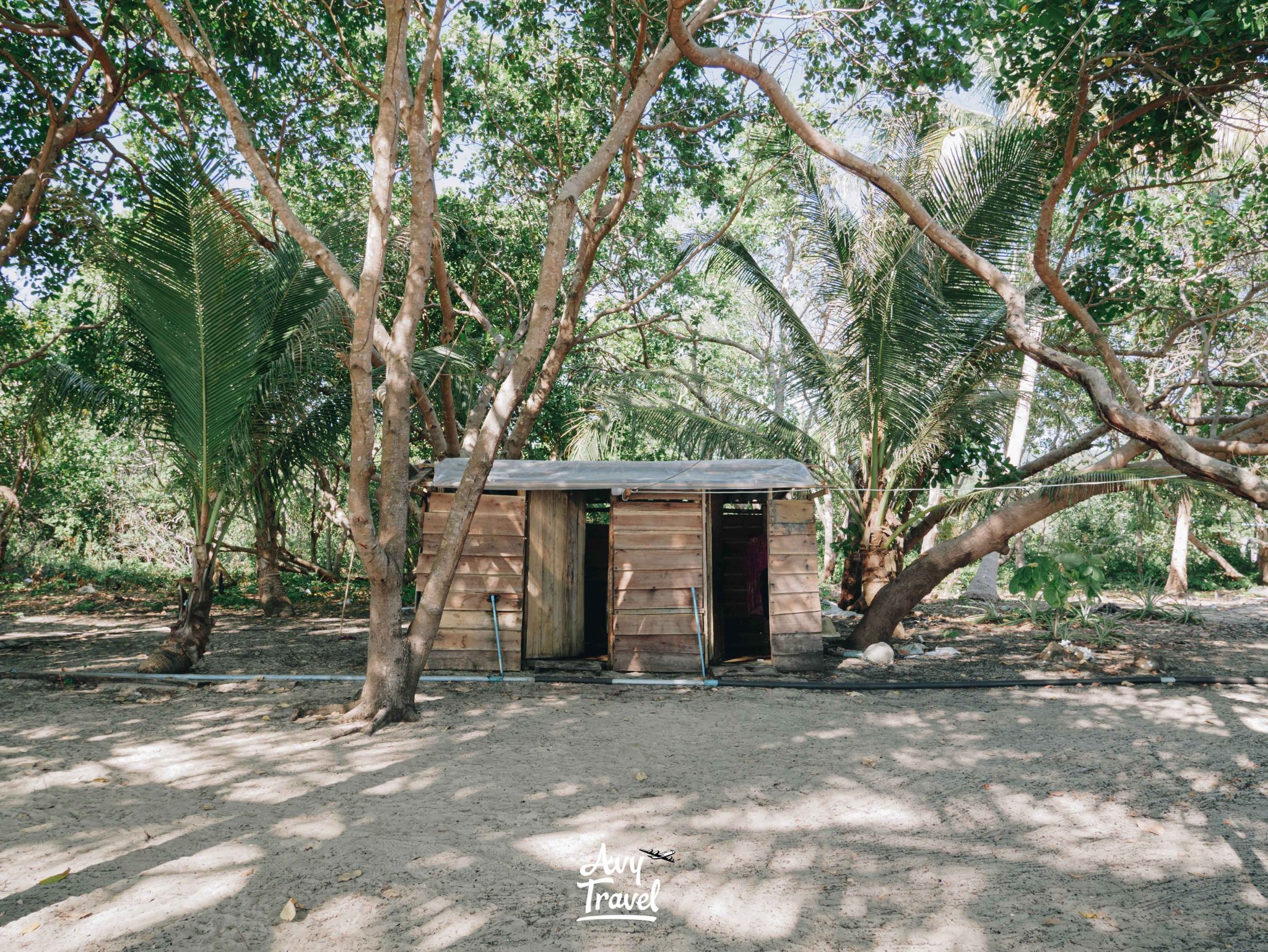 Bathroom on Beach Number 5, Koh Kong Krao