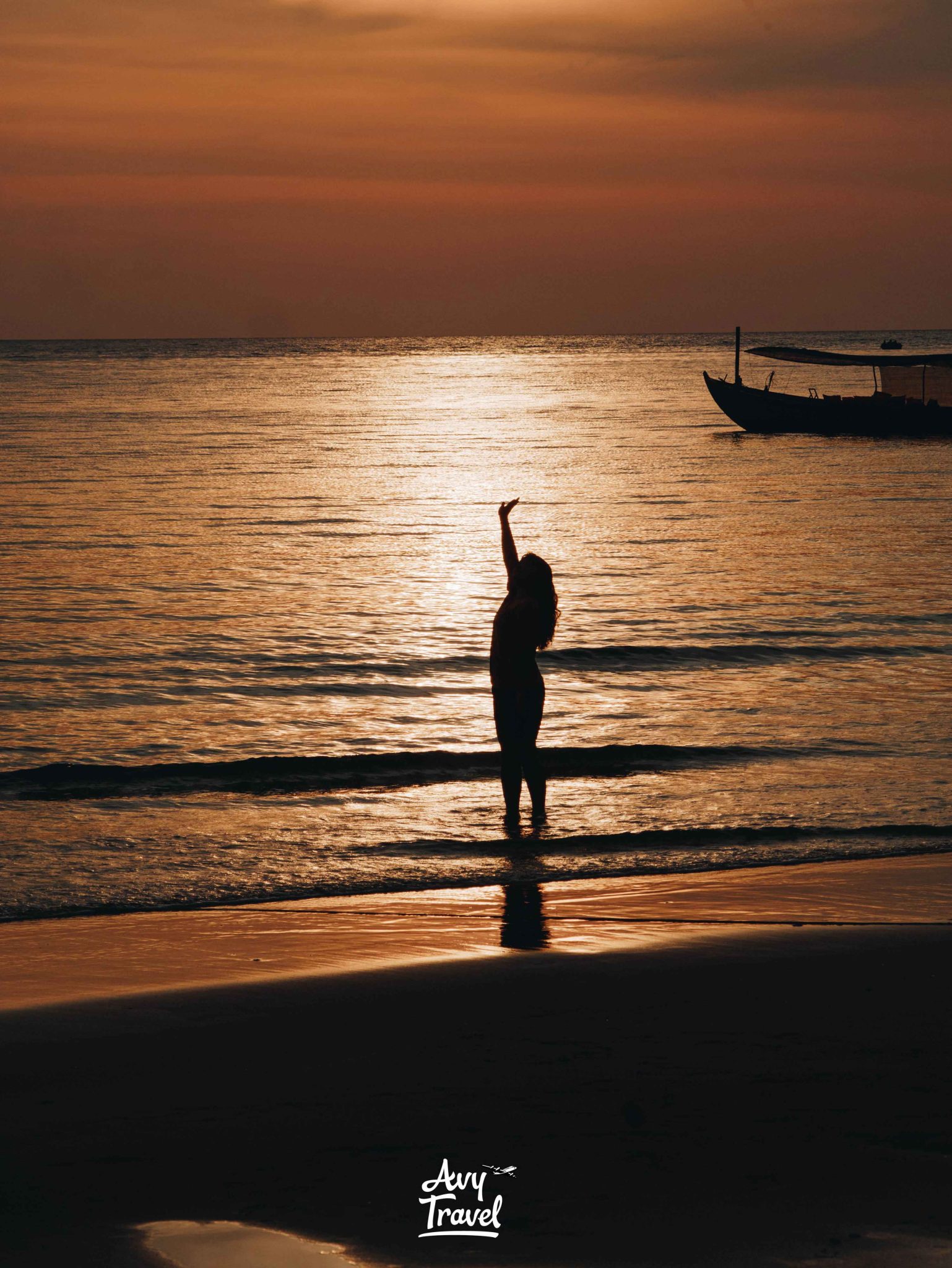 Beach Number 5 Sunset, Koh Kong Krao