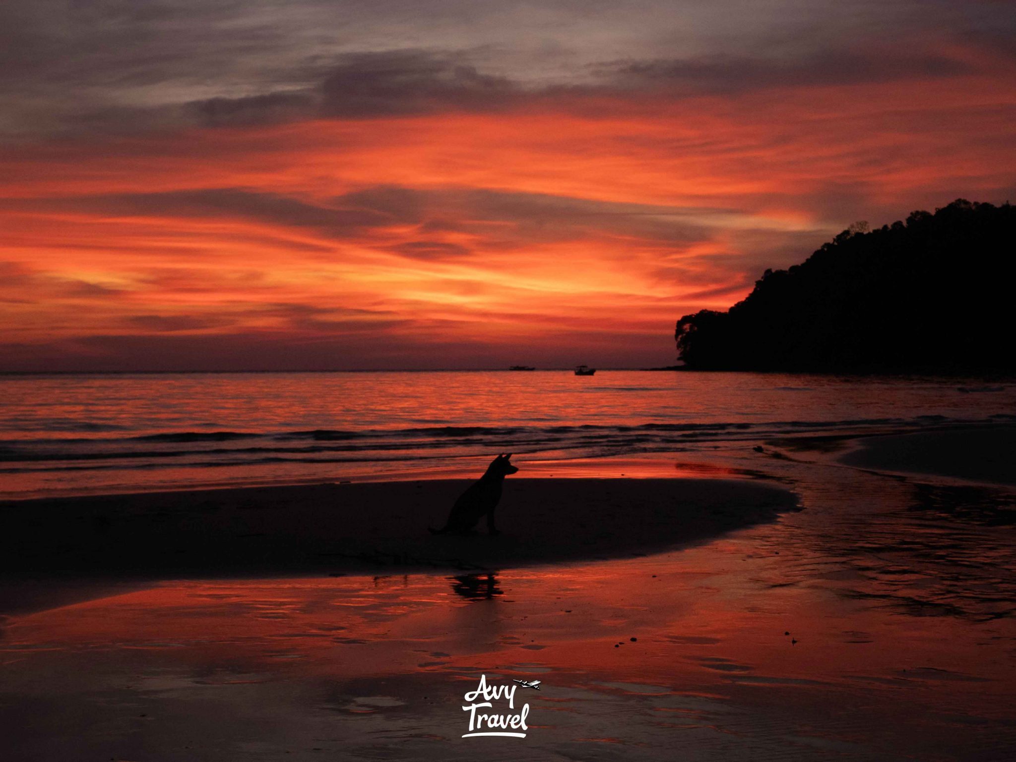 Beach Number 5 Sunset, Koh Kong Krao