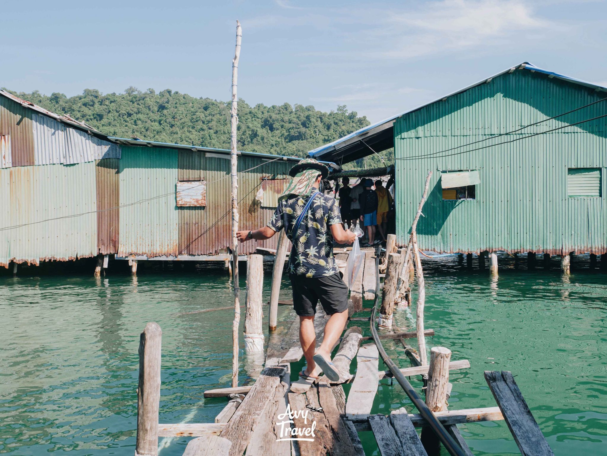 Arv La Tan Floating Village, Koh Kong Krao