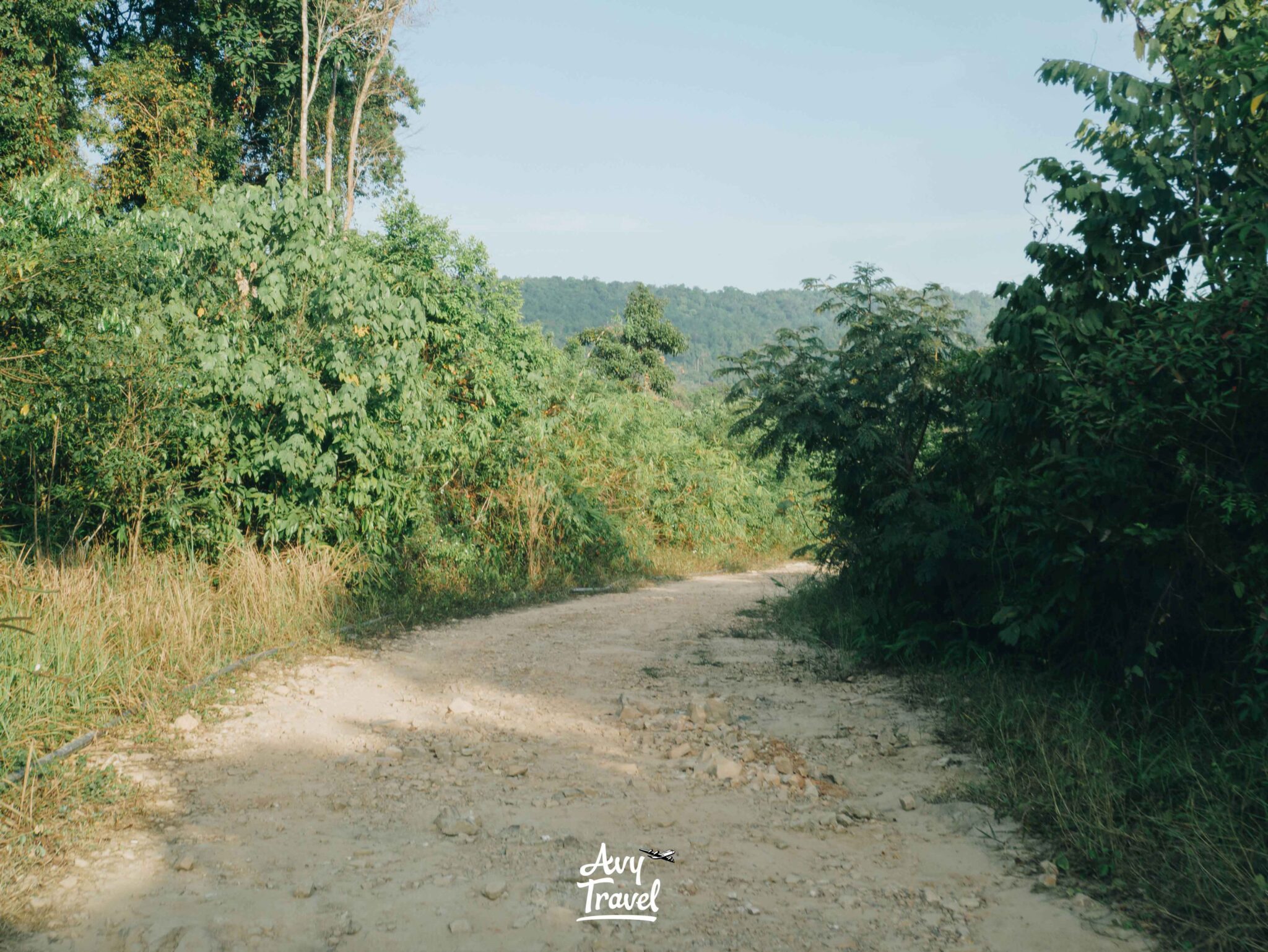 Small Dirt Road to Thansur Tatai Eco Resort