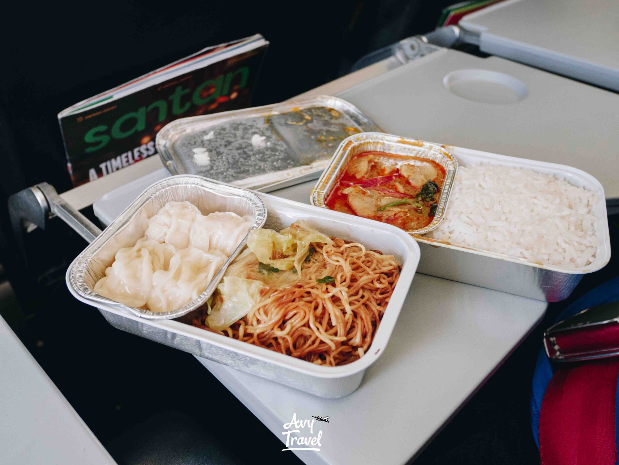 Phnom Penh - Hanoi Direct Flight Onboard Meal