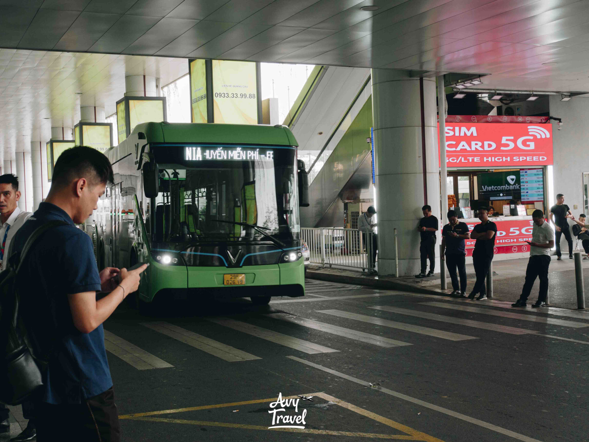 Shuttle Bus from Noi Bai International Airport to City Center