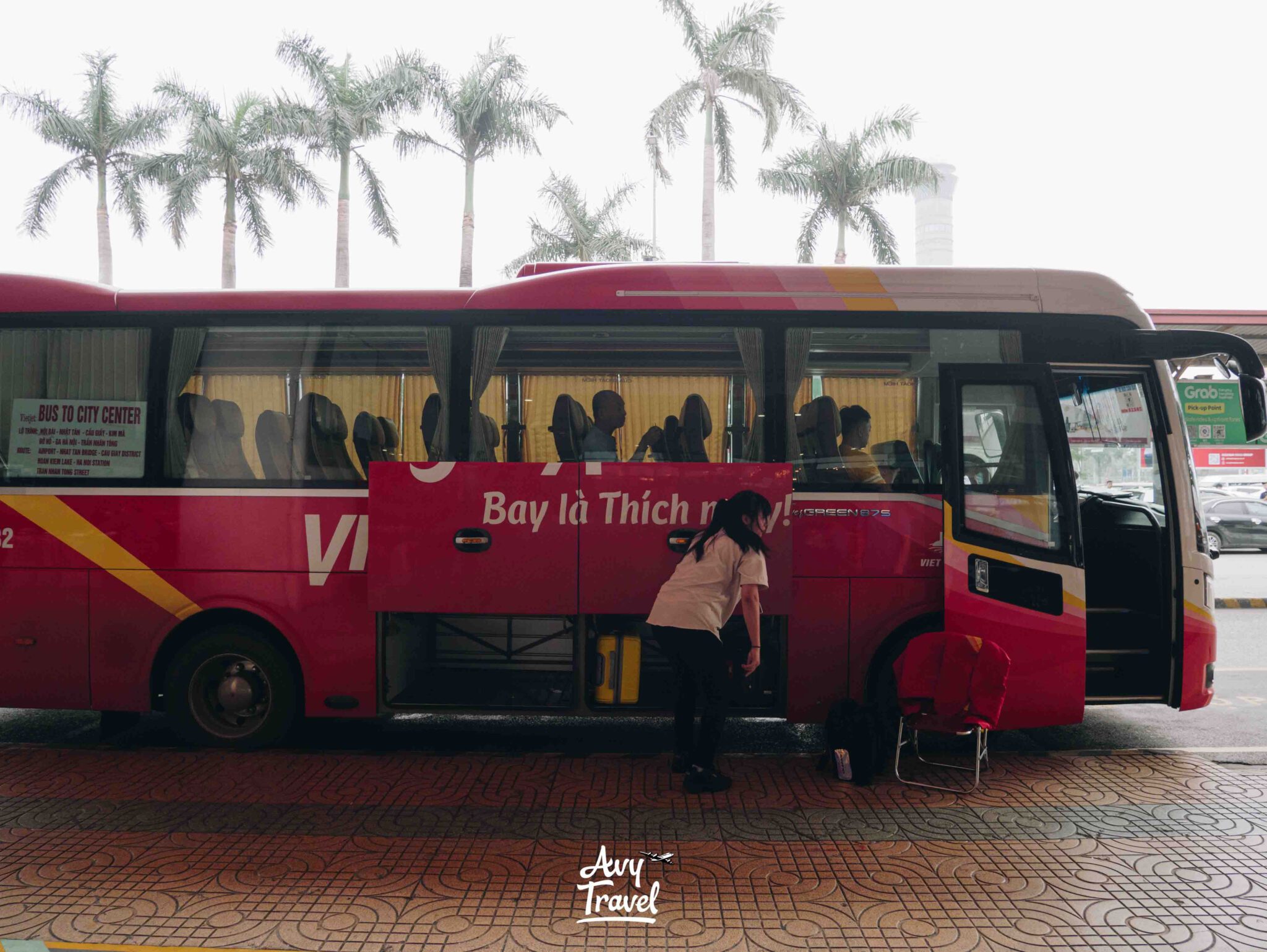 Shuttle Bus from Noi Bai International Airport Hanoi to City Center