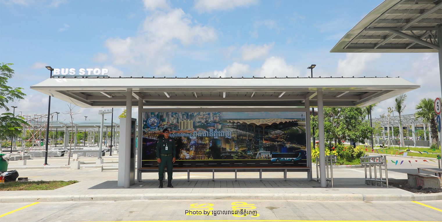 Bus from Techo International Airport to Phnom Penh City Center and Vice Versa